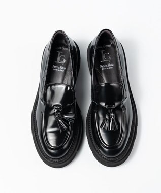 BONTRE 【LucaGrossi/ルカグロッシ】厚底タッセルローファー ブラック
