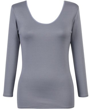 Wing あったかインナー 綿100％(肌側) 軽い シルクプロテイン加工 8分袖 長袖 秋 冬 EL2850 ウイング／ワコール