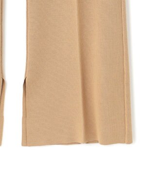 BEIGE， AULNEY / ニットフレアパンツ Cork