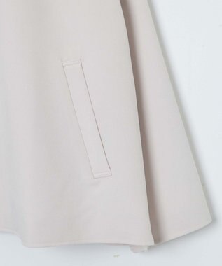 WEGO 【ユニセックス着用ITEM】トロミノーカラーブルゾン ライトベージュ