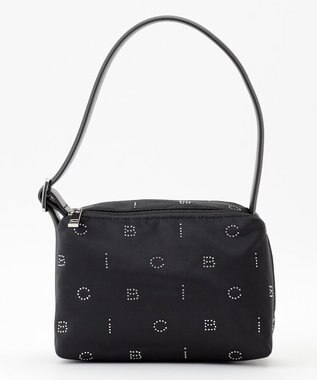 ICB スクエアワンハンドル バッグ ブラック系