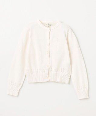 組曲 KIDS 【110-140㎝】クラシック カーディガン オフホワイト系