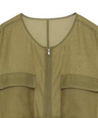 AMERICAN HOLIC シアードロストＷポケットベスト Olive