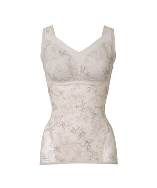 BRADELIS New York 【Yukine inc. 】ゆきねえモアソフト快適フルカップブラキャミ23 接触冷感 速乾 蒸れにくい フローラルバニラ