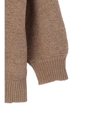 CRAFT STANDARD BOUTIQUE 洗えるコードモールタートルネックプルオーバー Beige