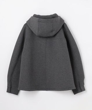 ANY L ダンボールＷジップパーカー チャコール