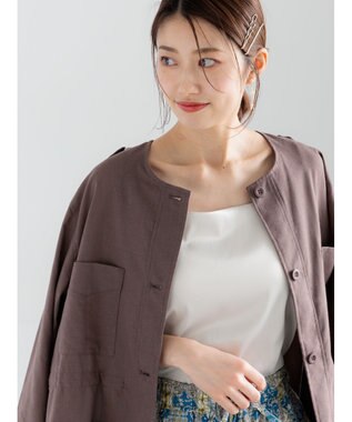 Te chichi カットサテンカップ付きキャミソール《2026 spring catalog item》 オフホワイト