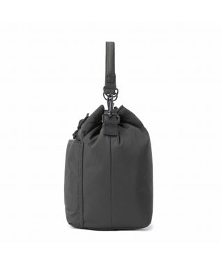 ZERO HALLIBURTON 【雑誌掲載】 DICROS SOLOシリーズ 巾着ショルダーバッグ ZHG-B DS 85006 チャコール