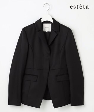  【エステータ】CANONICO カバートクロス ジャケット