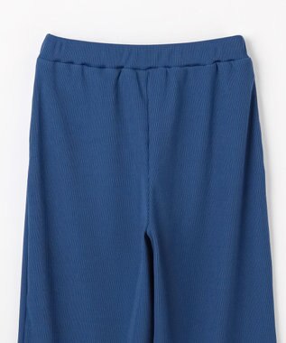 ANY L テレコイージーパンツ ブルー