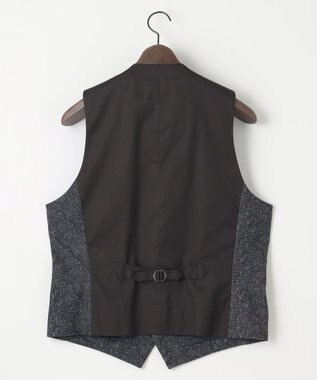 JOSEPH ABBOUD 【ストレッチ】フランネルジャージ ベスト グレー系7