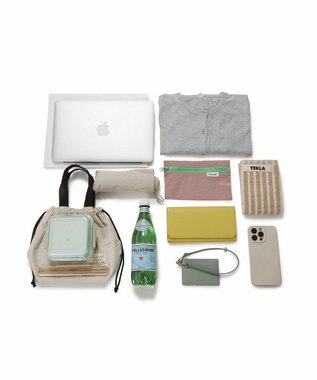 TOPKAPI 【Breath TOPKAPI】RIPPLE リプル エコナイロン コンビ ビッグ ショルダー バッグ ブラック