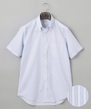 GOTAIRIKU 春夏向け【形態安定】SUMMERPREMIUMPLEATS_ボタンダウンカラー 半袖ドレスシャツ(25年モデル)