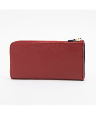 UNBILLION アトランタ ATLANTA / 牛革L字ファスナー長財布 レッド