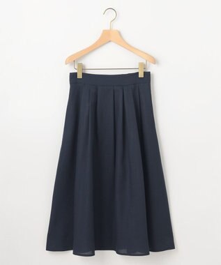 組曲 カラーボイル フレアスカート ネイビー系
