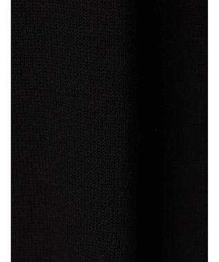 CRAFT STANDARD BOUTIQUE ＢＩＧカラー半袖ニットプルオーバー Black