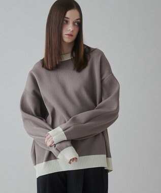 WEGO クリアライトリバーシブルプルオーバー ホワイト