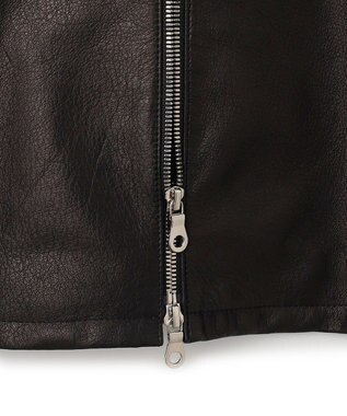 JOSEPH HOMME  【HIGH GRADE LINE】エアーカウレザー　シングルライダース ブラック系