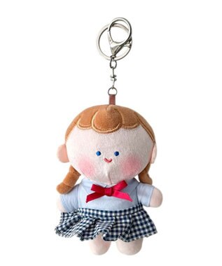 WEGO おしゃれガールぬいぐるみキーホルダー