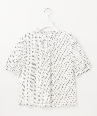 J.PRESS LADIES スクエアキカプリント カットソー ホワイト系5