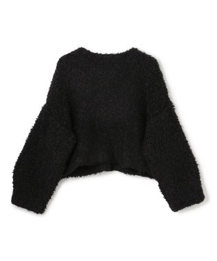 TOCCA LOP EARED POODLE ニットアウター ブラック系