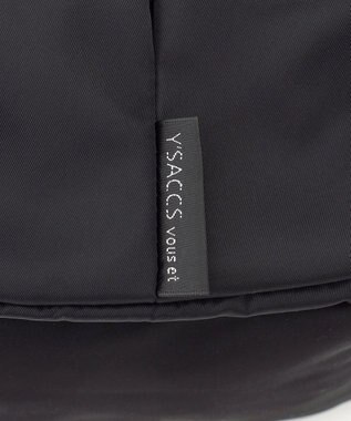 Y'SACCS 【Y’SACCS vous et】フロントファスナークロスボディバッグ ブラック
