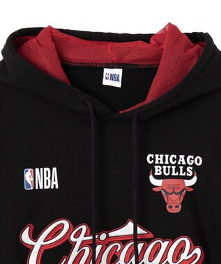 WEGO 【ユニセックス着用ITEM】別注NBAバルーンプルパーカー ブラック
