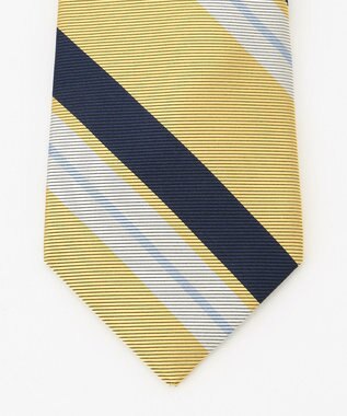 J.PRESS MEN シルクツイルストライプ ネクタイ ネイビー系2