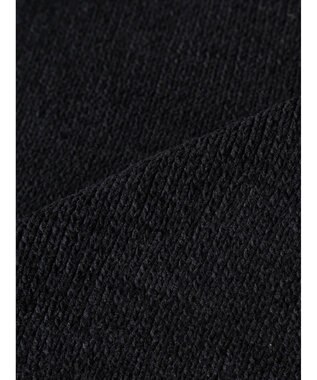 CRAFT STANDARD BOUTIQUE 洗えるモールニット配色プルオーバー Black