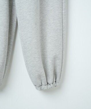 WEGO 裏起毛ロゴ刺繍スウェットパンツ 杢グレー