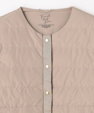 ANY フレンチダウンショートコート モカ