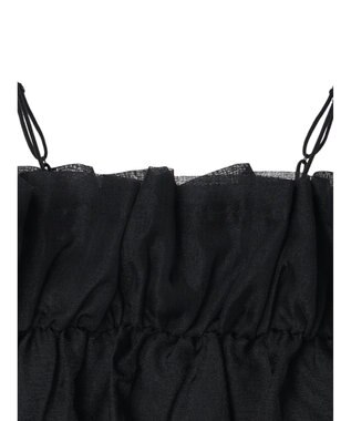 Green Parks シアーキャミビスチェ Black