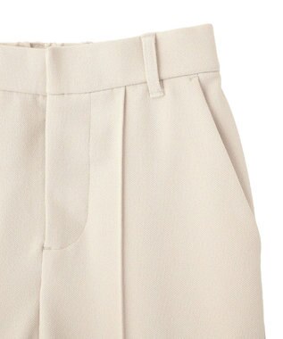 earth music&ecology センターシームフレアパンツ Gray