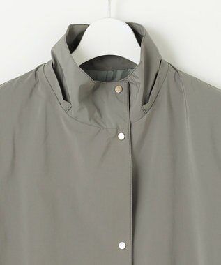 J.PRESS LADIES L 【洗える・撥水】Artirosa モッズ コート モカグレー系