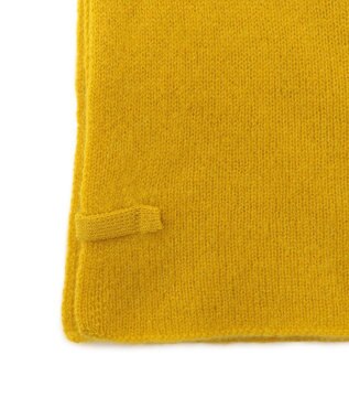 23区 【洗える】ピュアカシミヤ 大判 ストール マスタード系