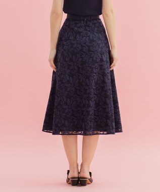 TOCCA 【洗える！】FLEURS スカート ネイビー系