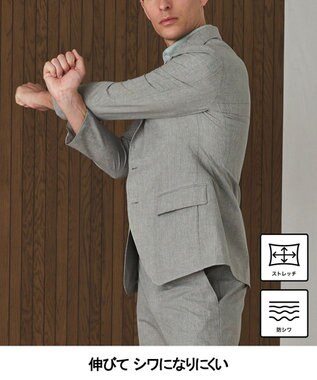 GOTAIRIKU 圧倒的清涼感【夏に必要なカイテキ7機能】クールドッツ セットアップパンツ_クラシックプリント(26年モデル) ライトグレー_クラシックプリント