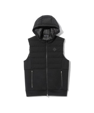 ZERO HALLIBURTON ハイブリット中綿ベスト ZHG-W4A 4b 82876 ゴルフウェア ブラック