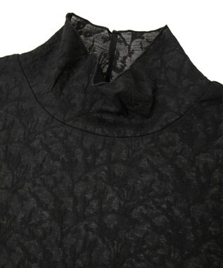 Green Parks レースハイネックプルオーバー Black