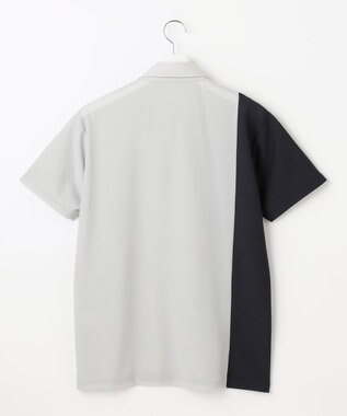 23区GOLF 【MEN】AIR TOOLライト ポロシャツ ライトグレー系