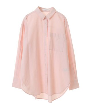 AMERICAN HOLIC ＵＶカットリサイクルコットンオックスシャツ Orange