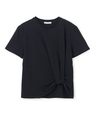 BEIGE， CERUSSITE / フォルムタック ドレープTシャツ Black