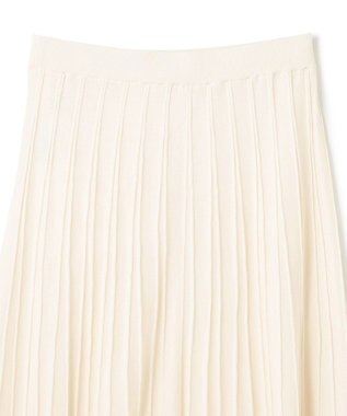 BEIGE， MONSTERA / ニットスカート Ecru