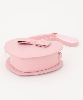 ANY KIDS ハート型 ショルダーバッグ ピンク