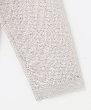 J.PRESS LADIES 【洗える】WINDY JACKET ニット ジャケット グレージュ系