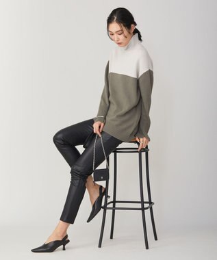 ICB レザースキニー ブラック系