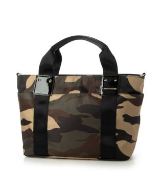 LA BAGAGERIE 【インクジェットプリント】2WAYトート カモフラージュ