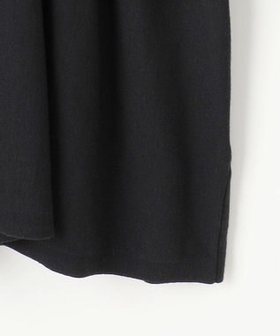 #Newans 【洗える】ペプラムデザインワイドシルエットプルオーバー ブラック