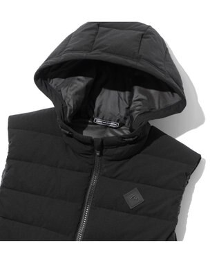 ZERO HALLIBURTON ハイブリット中綿ベスト ZHG-W4A 4b 82876 ゴルフウェア ブラック