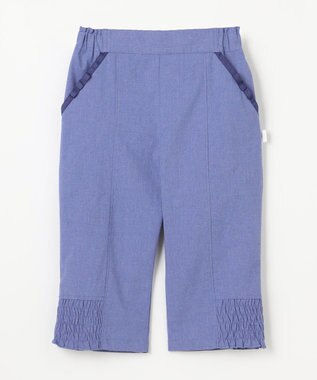 組曲 KIDS 【110-140㎝】シャーリング パンツ ブルー